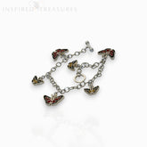 Flying Beauties - Charm Bracelet
